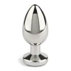 Jeweled Butt Plug – S – Blue — Photo 2