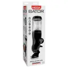 PET Mega-Bator Ass anālais masturbators – 27.9 cm (11″) – melns/caurspīdīgs — Foto 1