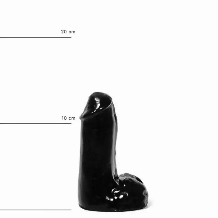 All Black AB 41 dildo – 18–20 cm