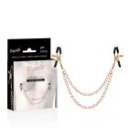 Coquette Chic Desire Metal Chain Nipple Accessory – Silver — Photo 1
