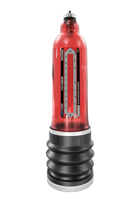 Bathmate HydroMax 9 Penis Pump – 23 cm (9″) – Red