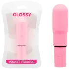 Glossy Pocket Vibrator – 10.7 cm (4.2″) – Pink — Photo 1