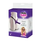 Adjustable Strap-On Dildo – 10.5 cm (4.1″) – Purple — Photo 7
