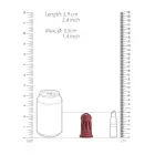 ManCage itin minkštas silikoninis skaistybės narvelis – 23 cm – raudonas — Nuotrauka 6