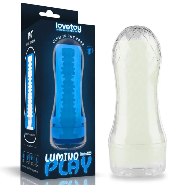 Lumino Play rievots masturbators – spīd tumsā