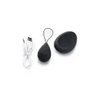 Vibreeriv muna – 6 cm – must — Foto 4
