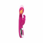 Easytoys Vibe Heating Thrusting Vibrator Pink 24.7cm Silicone IPX5 — Фото 1