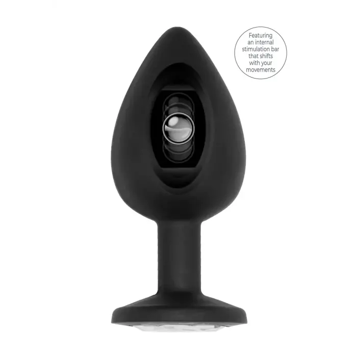 No.91 - Savaizplūstošs analinis kištukas – 9.5 cm (3.7″) – Juodas Photo