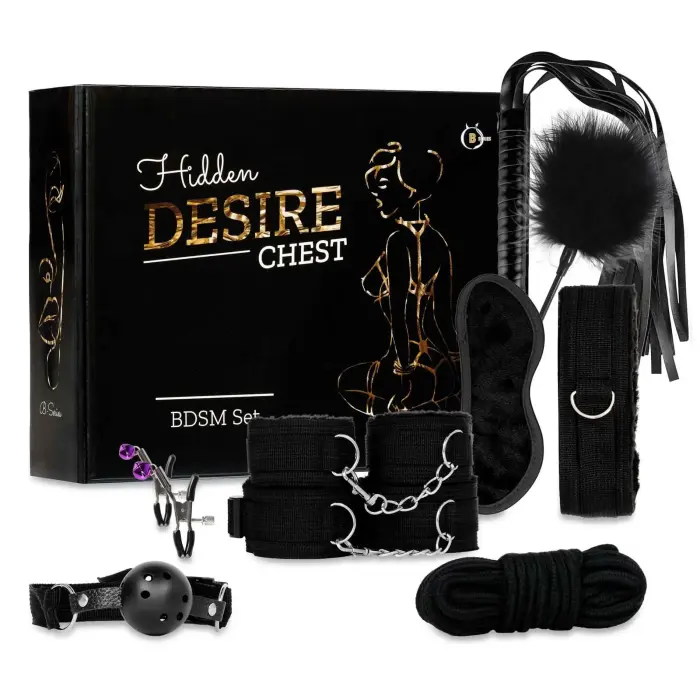 Fetish B-Series 10-Piece BDSM Starter Kit – Black