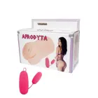 AFRODYTA Vibrējošs vagīnas masturbators – miesas krāsa Foto 4