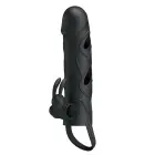 PRETTY LOVE - Penis Sleeve with Ball Strap and Vibration — Photo 2