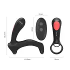 Stamen Vibrating Cock Ring – Black — Photo 3