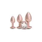 Spindintis Rose Gold analinių treniruočių rinkinys – 3 dalių – Rožinis — Nuotrauka 1