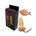 Pump Your Butt pripučiamas dildo – 10 cm (3.9″) – kūno spalva — Nuotrauka 1