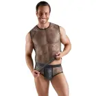 Svenjoyment Mesh Sleeveless Shirt – Black – 2XL — Photo 4