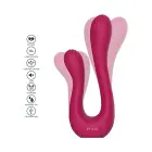 Xocoon Sync Sensation dvigubas vibratorius – rožinis — Nuotrauka 12