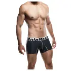 MaleBasics Microfiber Boxer Briefs – Black – XL — Photo 1