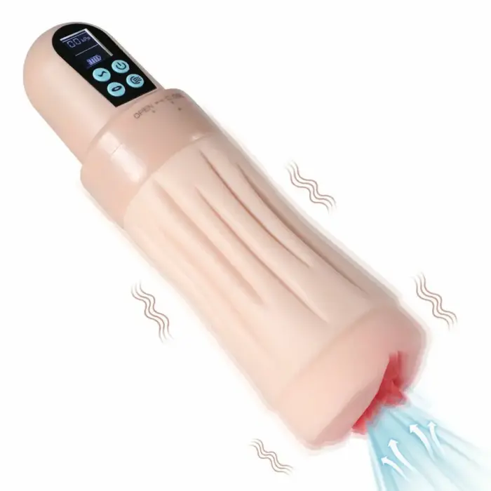 Xise Suctroker V3.0 – automātisks masturbators ar vibrāciju un vakuumu