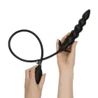 Anal Collection Inflatable Anal Plug with Pump – 20 cm – Black — Photo 3