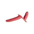 Proteza Double Enjoyment Red Dildo – 14.5 cm (5.7″) — Photo 3