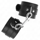 KINK регулируемые кожаные фиксаторы для запястий – чёрные — Фото 2