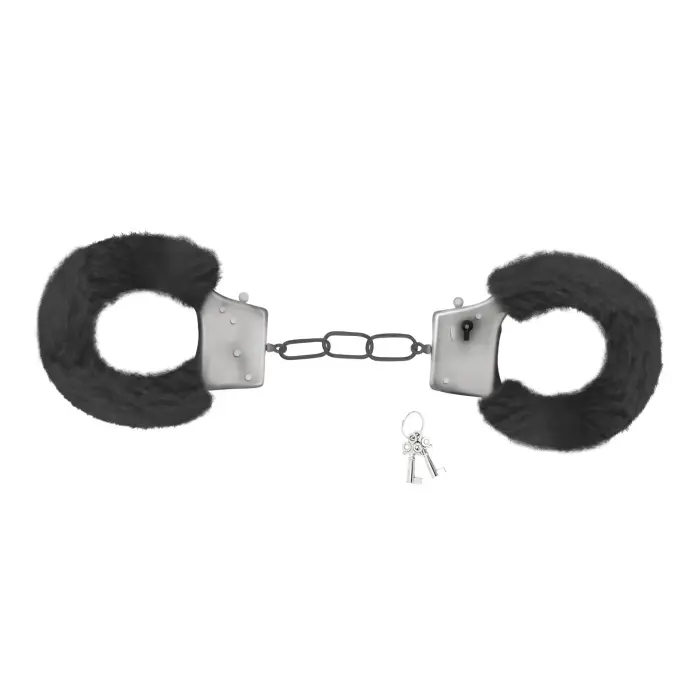 CRUSHIOUS DÉSIR NOIR HANDCUFFS SET + SATIN BLINDFOLD AND WARMING EFFECT LUBRICANT Foto 8