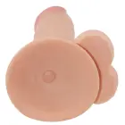 LoveToy The Ultra Soft Dude – realistiškas dildo – TPE – kūno spalvos – 22,9 cm — Nuotrauka 5