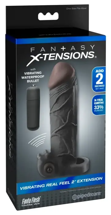 FXT Real Feel 2" pagarinājuma uzmava – miesas krāsa