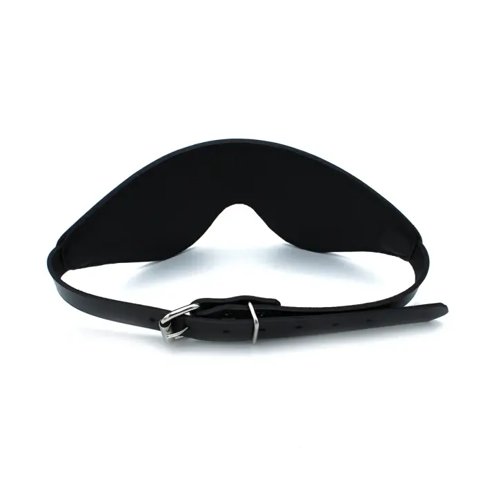 Black Leather Blindfold Foto 4