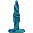 A-Play Groovy silikoonist anaaltapp – 12 cm (4.7″) – mitmevärviline — Foto 3