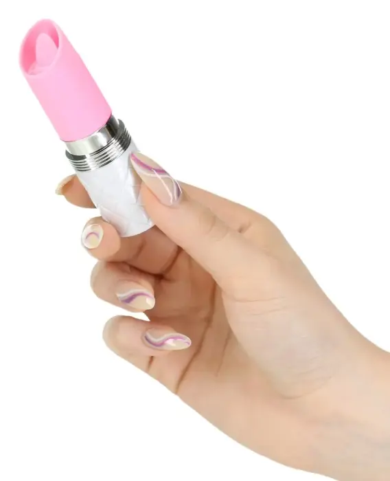 Pillow Talk Lusty Lipstick Vibrator – 9.4 cm (3.7″) – Pink Photo