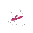 Xocoon Endless Love Clitoral & G-Spot Vibrator – 18 cm – Pink — Photo 8