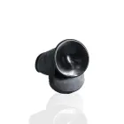Extra Thick Straight Dildo with Balls – 20.3 cm (8″) – Black — Photo 3