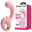 PRETTY LOVE Erynnyes вибратор с функцией облизывания – розовый — Фото 1