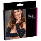 Cottelli ACCESSOIRES Gauntlet Sleeves S-L Black Sparkling Knit — Photo 1