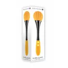 Evolved Sunflower dubultais vibrators – 22.8 cm (9″) – oranžs — Foto 6