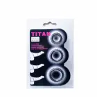 Baile Titan Set 3 Silicone Support Rings Black 28/24/19 mm — Photo 5
