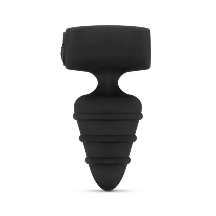 Love in the Pocket Love Plug вибрирующая анальная пробка – 7 см – Черный