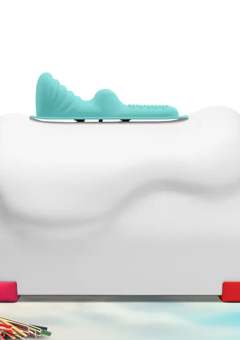 Насадка Mystical Waterfall для секс-машин – зеленый Фото num