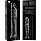 Ibiza Nebula Series Model 12 Glass Dildo – 17 cm (6.7″) – Clear — Photo 5