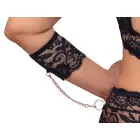 Cottelli Bondage Plus mežģīņu komplekts 4XL – regulējams krūšturis un biksītes — Foto 7