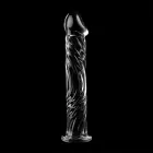 Ibiza Nebula Series Model 12 Glass Dildo – 17 cm (6.7″) – Clear — Photo 6