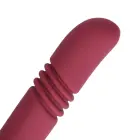 Loveline divpusējs stumšanas vibrators – sarkans — Foto 7