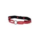 Sportsheets Ex's and Oh's Bound and Belted – faux leather restraint belt – red/black – adjustable — Photo 3
