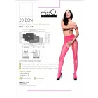 MissO P211 Red Sheer Tights with Open Gusset – XXL — Photo 3