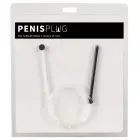 PenisPlug dobs urētras paplašinātājs ar cauruli – 88 cm – caurspīdīgs — Foto 1
