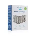 Penis Sleeve Set – 4 cm – Clear — Photo 4