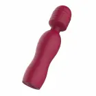 GLAM Travel Wand – kompakts uzlādējams masāžas vibrators (wand tipa) – rozā – 14,5 cm — Foto 4