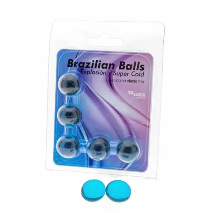 Taloka Brazilian Balls massage gel capsules – cooling effect – 5 pcs