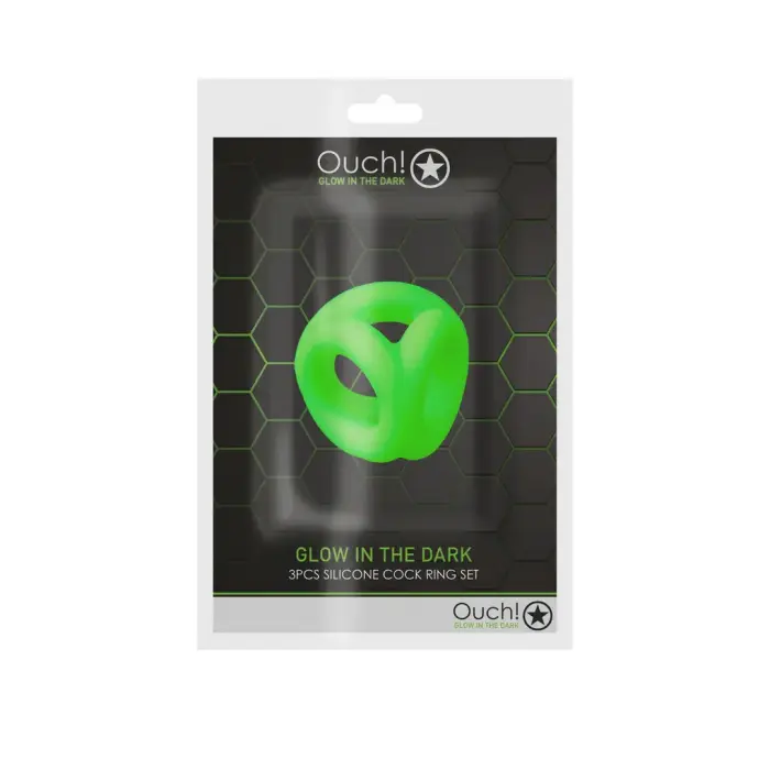 Cockring Ball Strap – Glow in the Dark